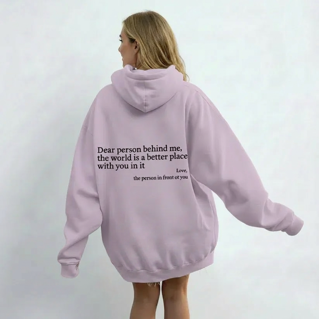Dear Person Behind Me (You are enough) Hoodie UK