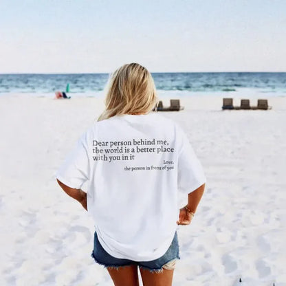 (You are enough) Dear Person T-Shirt