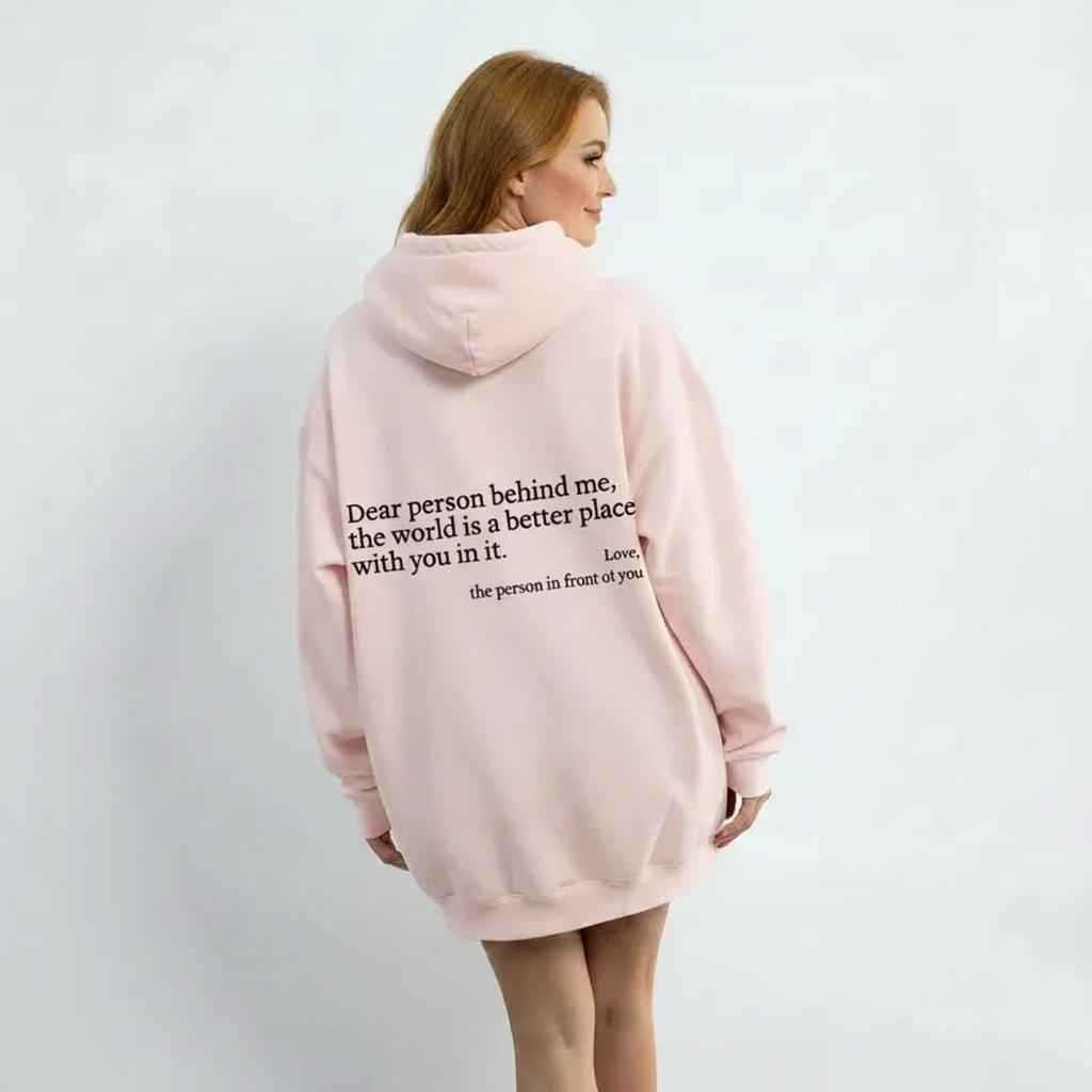 Dear Person Behind Me (You are enough) Hoodie UK