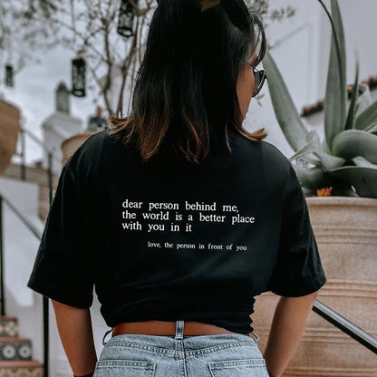 (You are enough) Dear Person T-Shirt