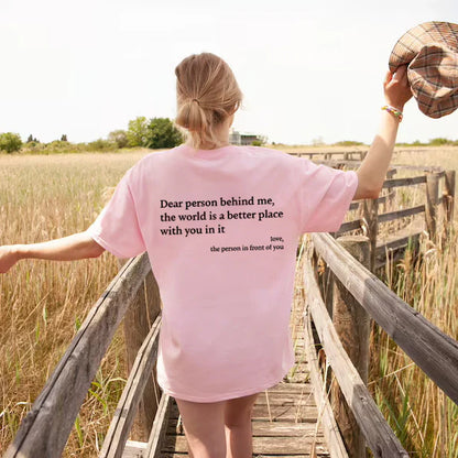 (You are enough) Dear Person T-Shirt